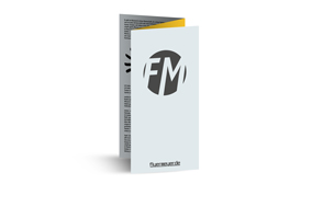 Bestelloptionen Falz Flyer Folder Zickzackfalz